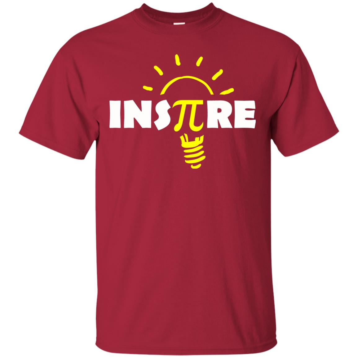 Inspire Light Bulb Cool Gift Shirt Cardinal