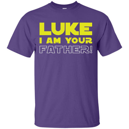 Luke I_m Your Father Daddy T-shirt Purple