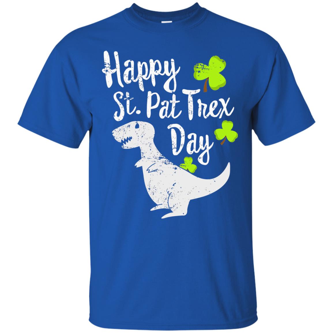 Pat T-rex Cute Stain Patricks Shirt Royal