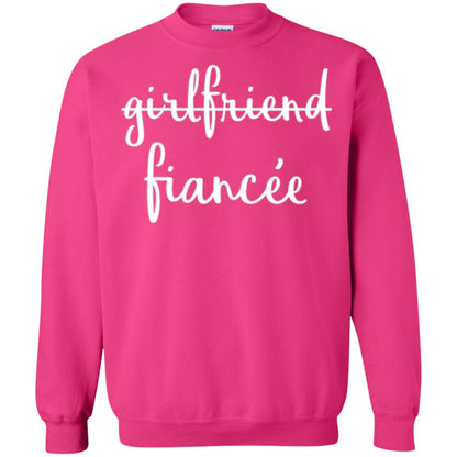 Fiance Engagement Party T-shirt Girlfriend Fiancee Heliconia