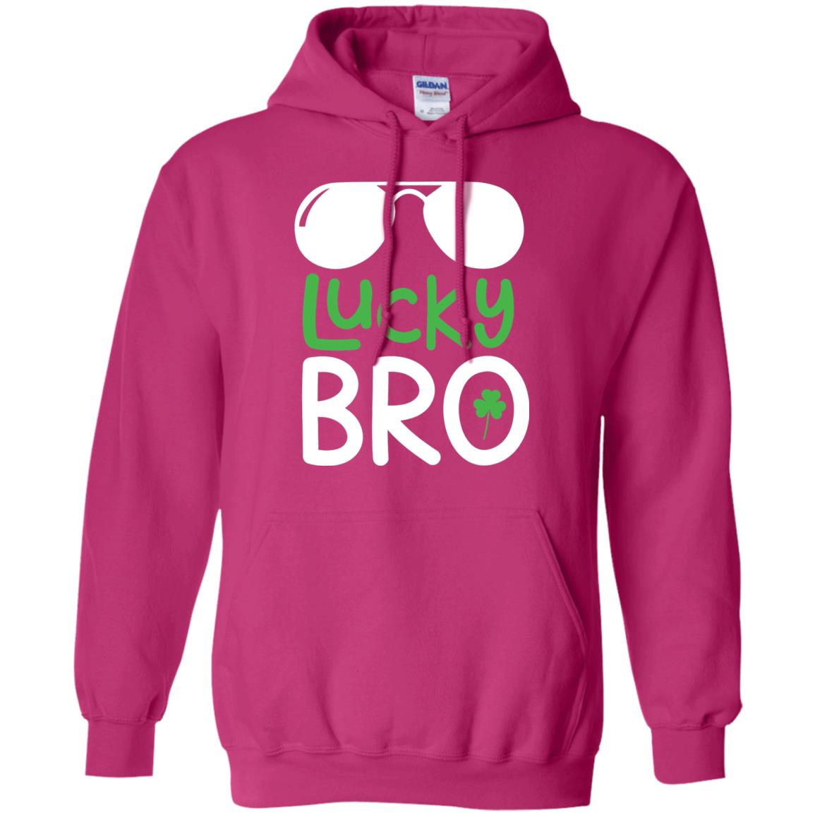 Lucky Bro St. Patrick_s Day T-shirt Heliconia