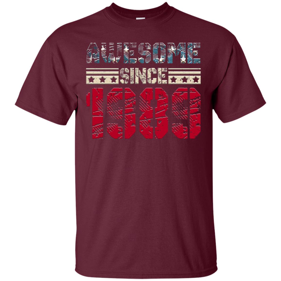 Awesome Since Legends Born In 1989 Birthday 29 Yrs Old Maroon