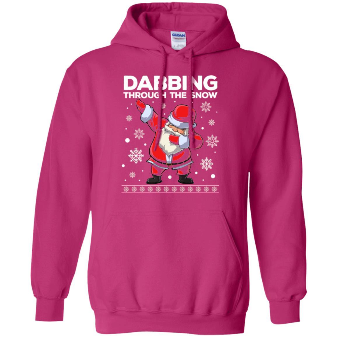 Christmas T-shirt Dabbing Through The Snow T-shirt Heliconia
