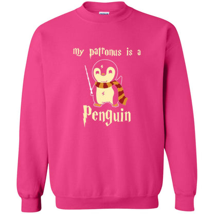 Penguin Lovers T-shirt My Patronus Is A Penguin Hot Heliconia