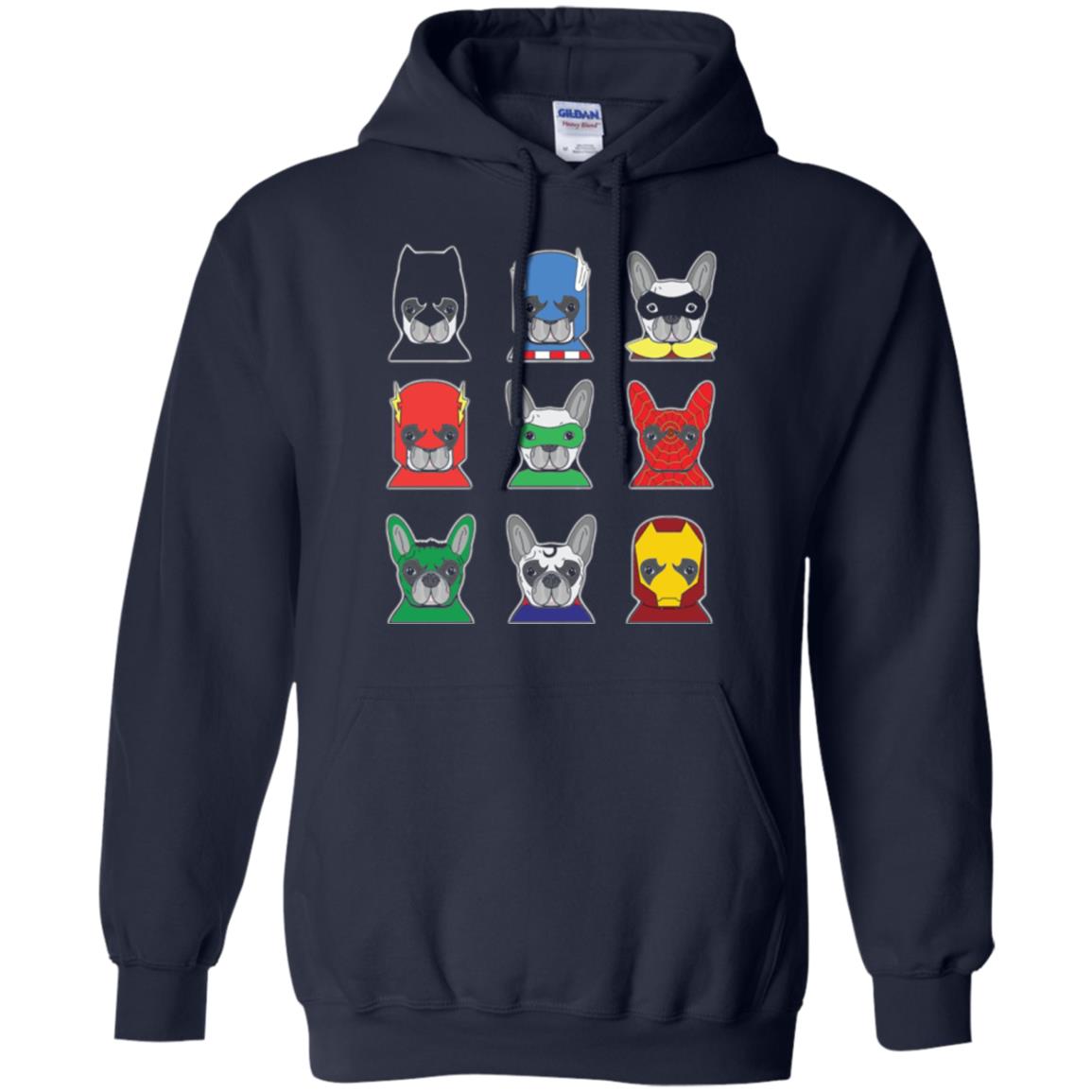 Dog Lover T Shirt Bulldog Bulldogs Heroes Navy