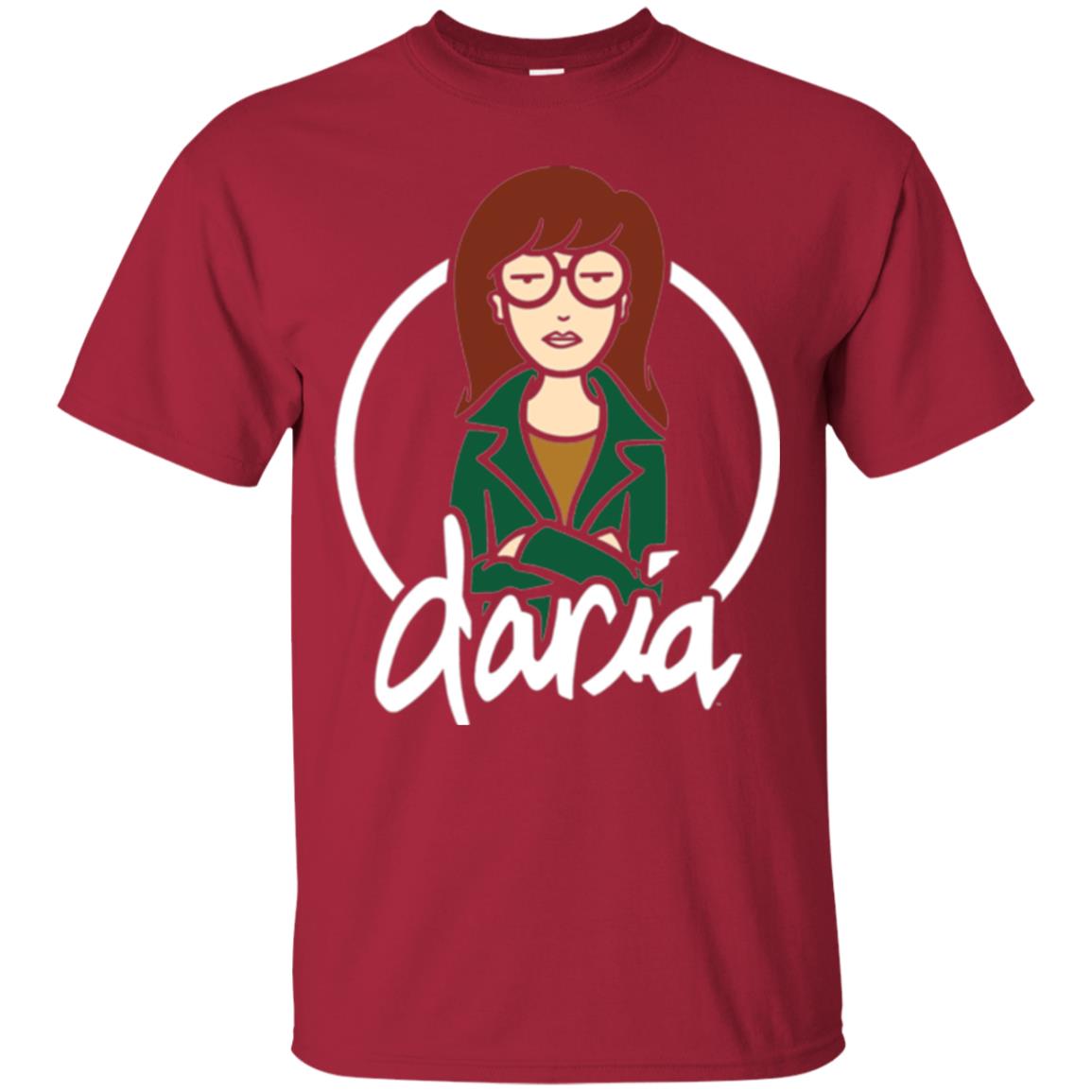 Mtv Daria T-shirt Mad At The World Cardinal