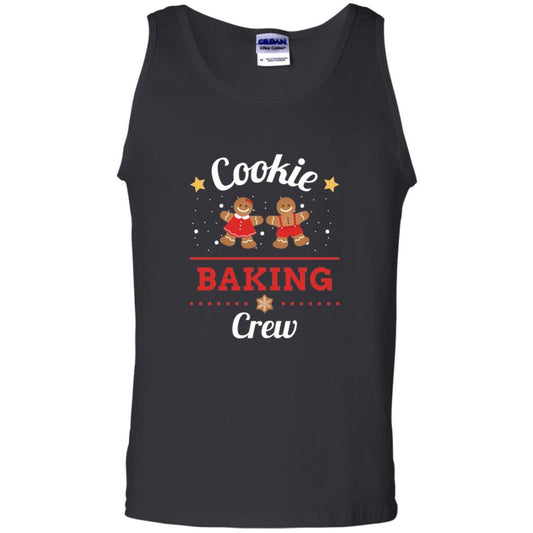 Christmas T-shirt Gingerbread Cookie Baking Crew Black