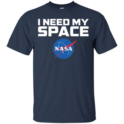 Nasa Logo T-shirt I Need My Space Navy