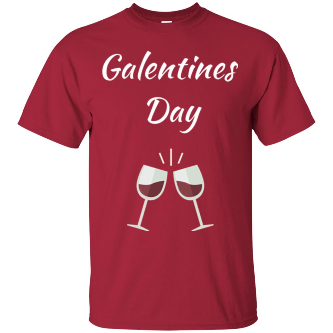 Valentines Alternative Galentines Day T-shirt Cardinal