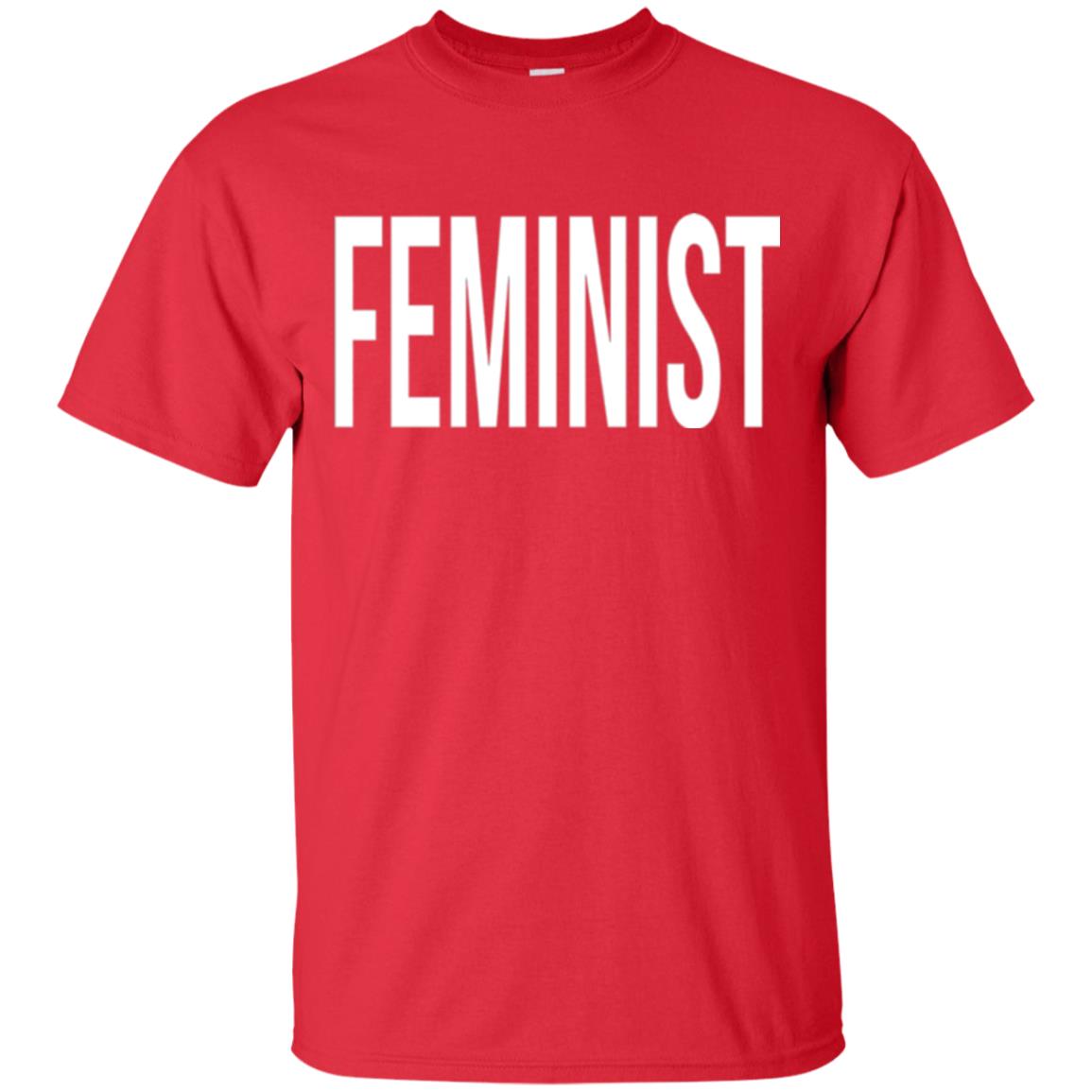 Feminist T-shirt Red