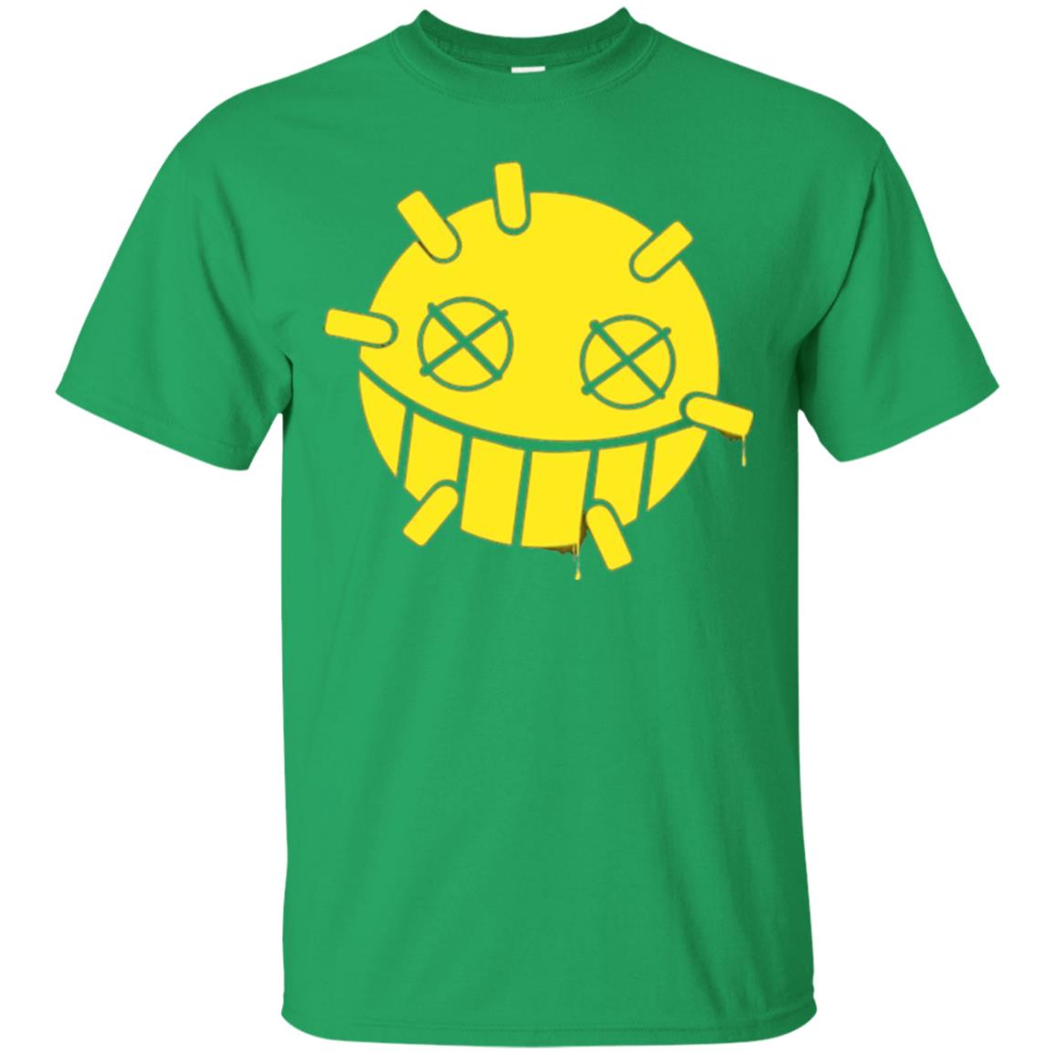 Overwatch Junkrat Smiley Spray T-shirt Irish Green