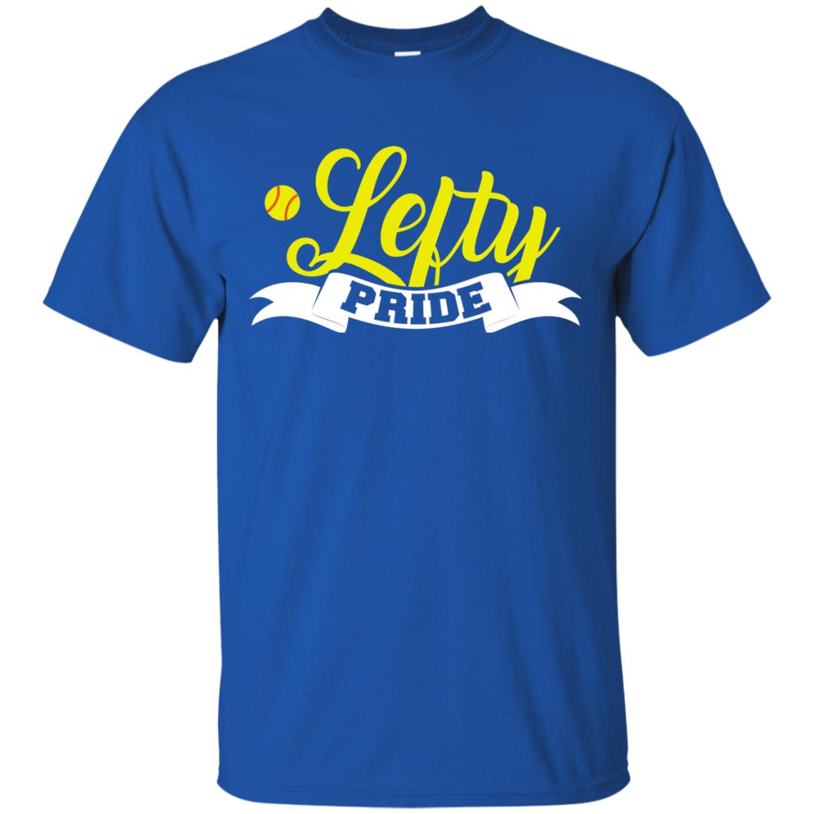 Lefty Pride Softball Shirt Royal