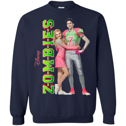 Zombies Cheer Football Lover T-shirt Navy