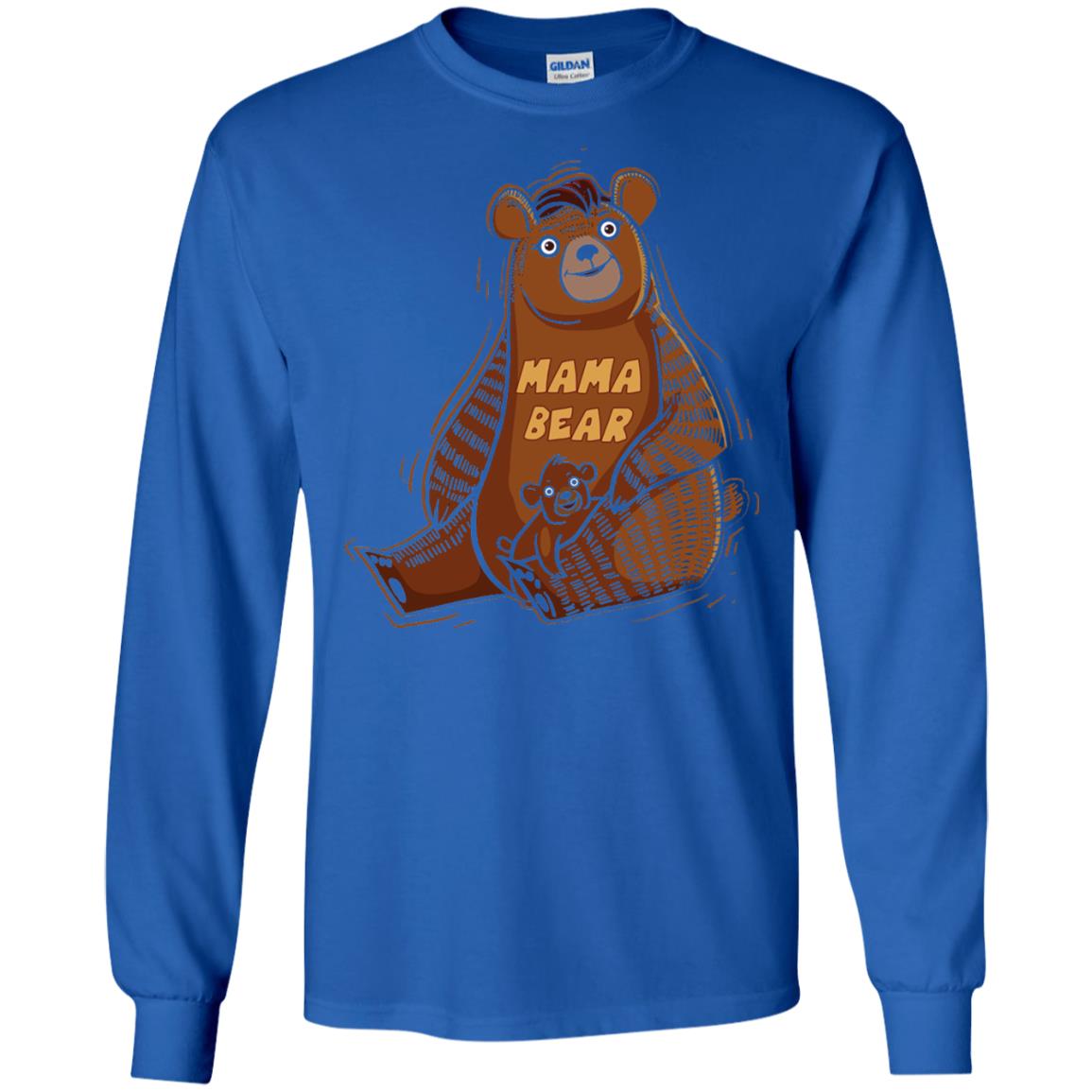 First Time Mothers Day Shirts Mama Bear Royal