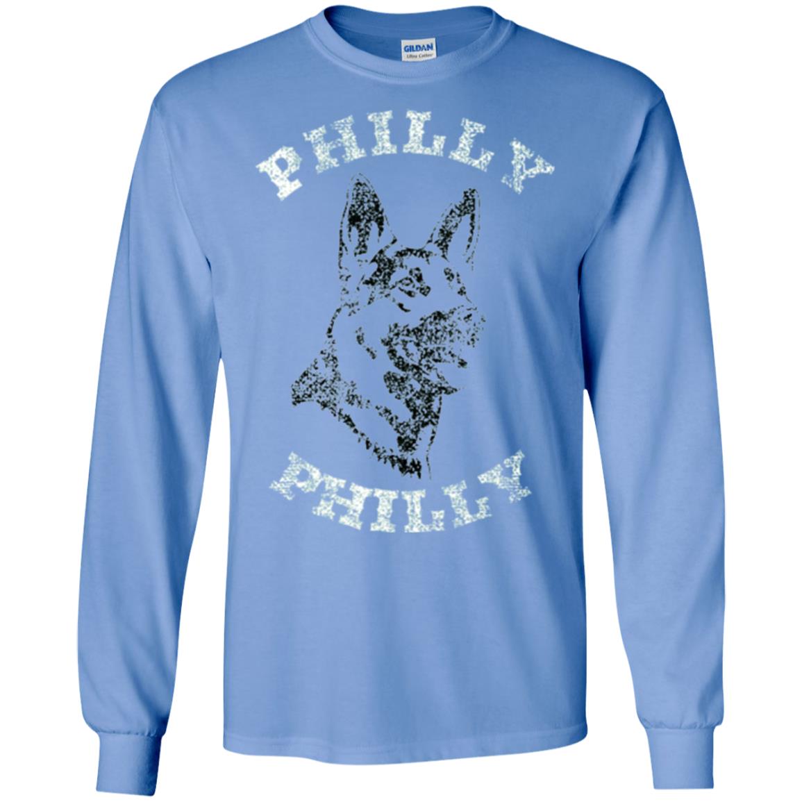 Dog Lover T-shirt Philly Philly Football Underdog Fan Carolina Blue