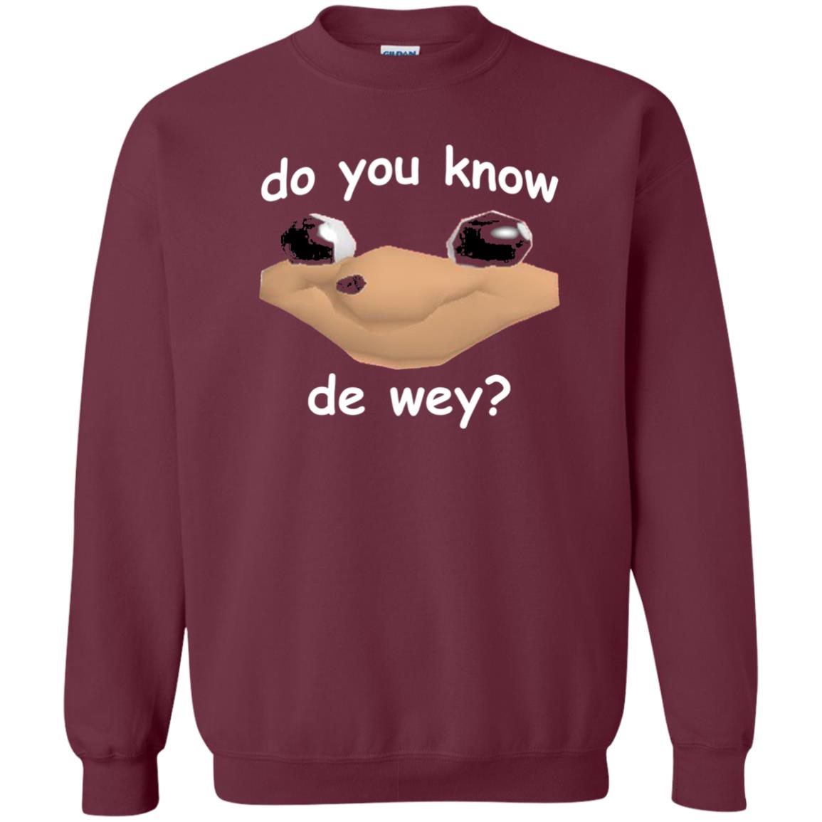 Ugandan Meme T-shirt Do You Know De Way Maroon