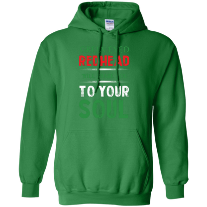 Redhead T-Shirt Green Eyed Redhead Will Shake You To Your Soul Irish Green
