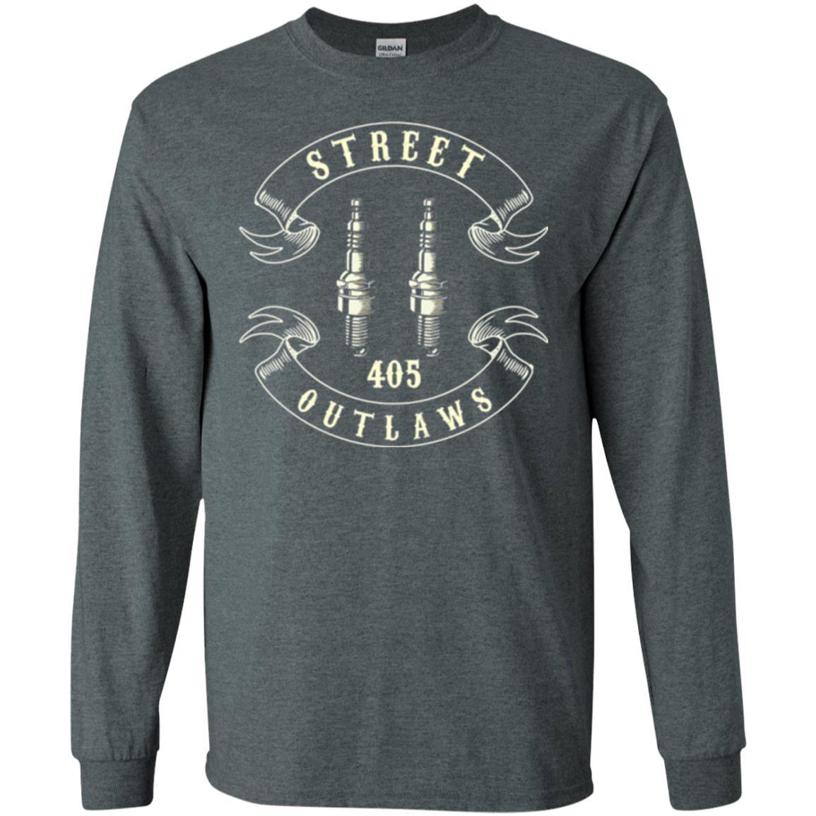 Engineer T-shirt 405 Street Outlaws Dark Heather