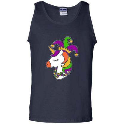 Mardi Gras Unicorn T-shirt Navy