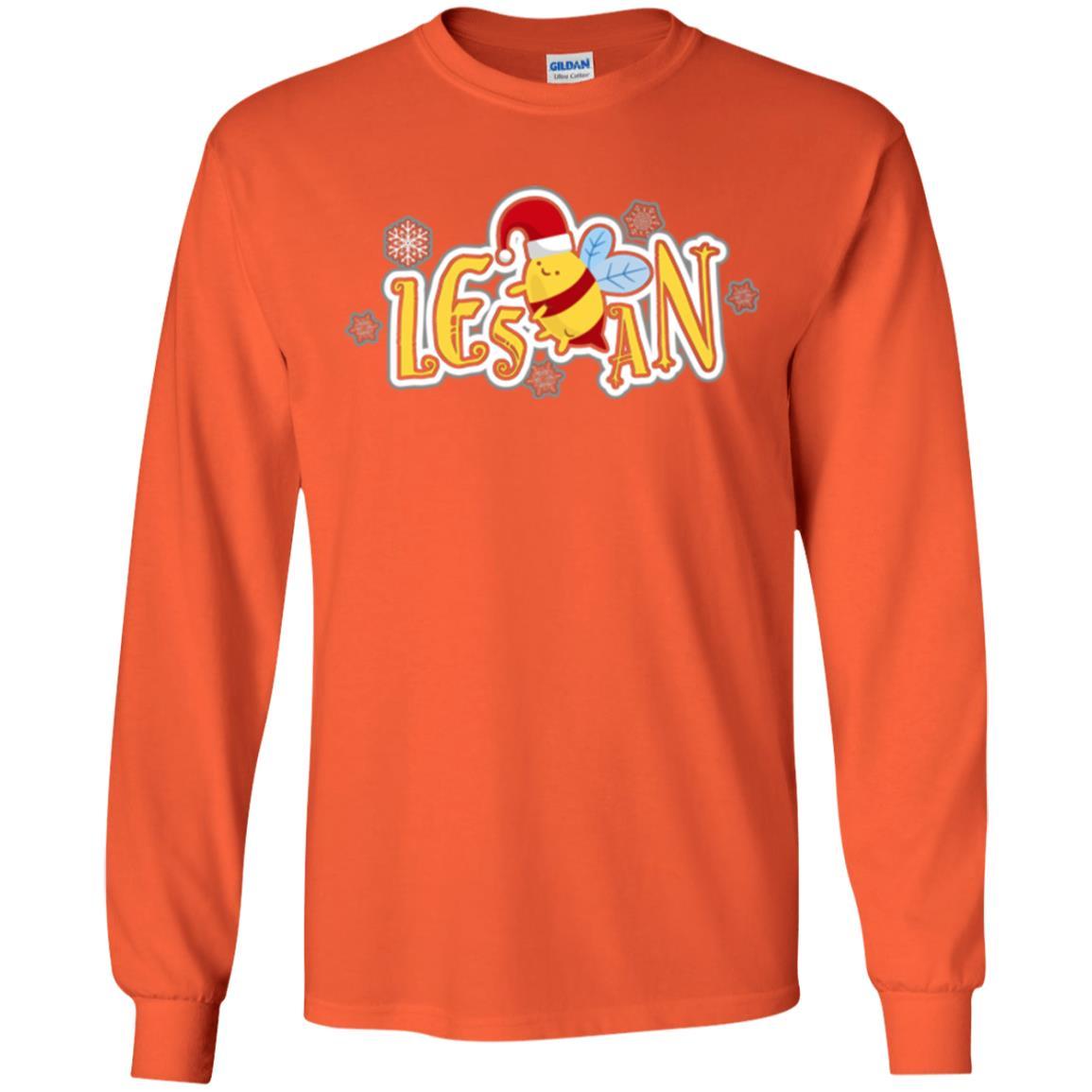 Lgbt T-shirt Les Bee An T-shirt Orange