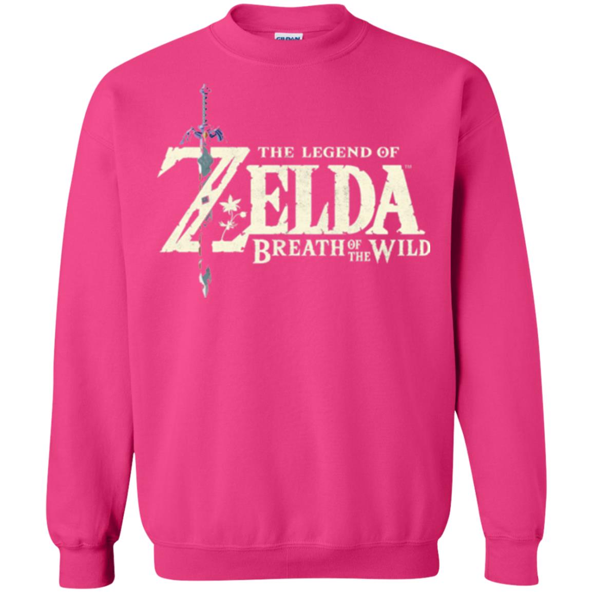 Game T-shirt Nintendo Zelda Breath Of The Wild Heliconia