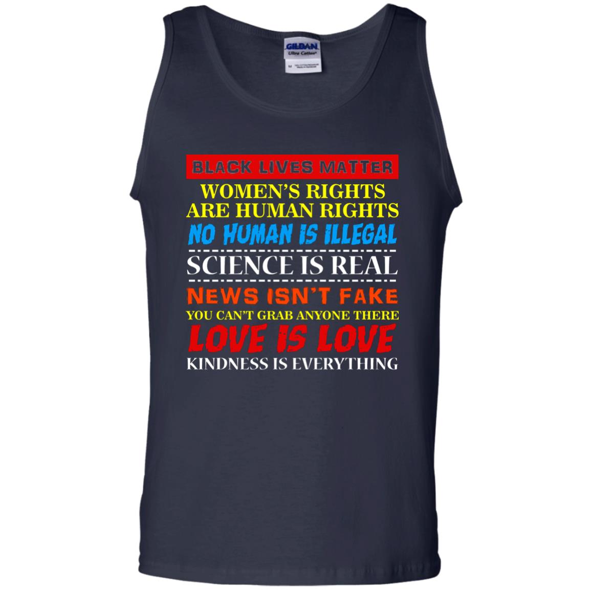 Black Lives Matter Womens Rights Are Human Rights Navy