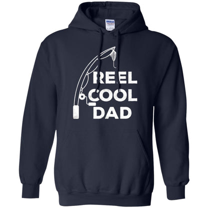Fisherman T-shirt Reel Cool Dad Navy