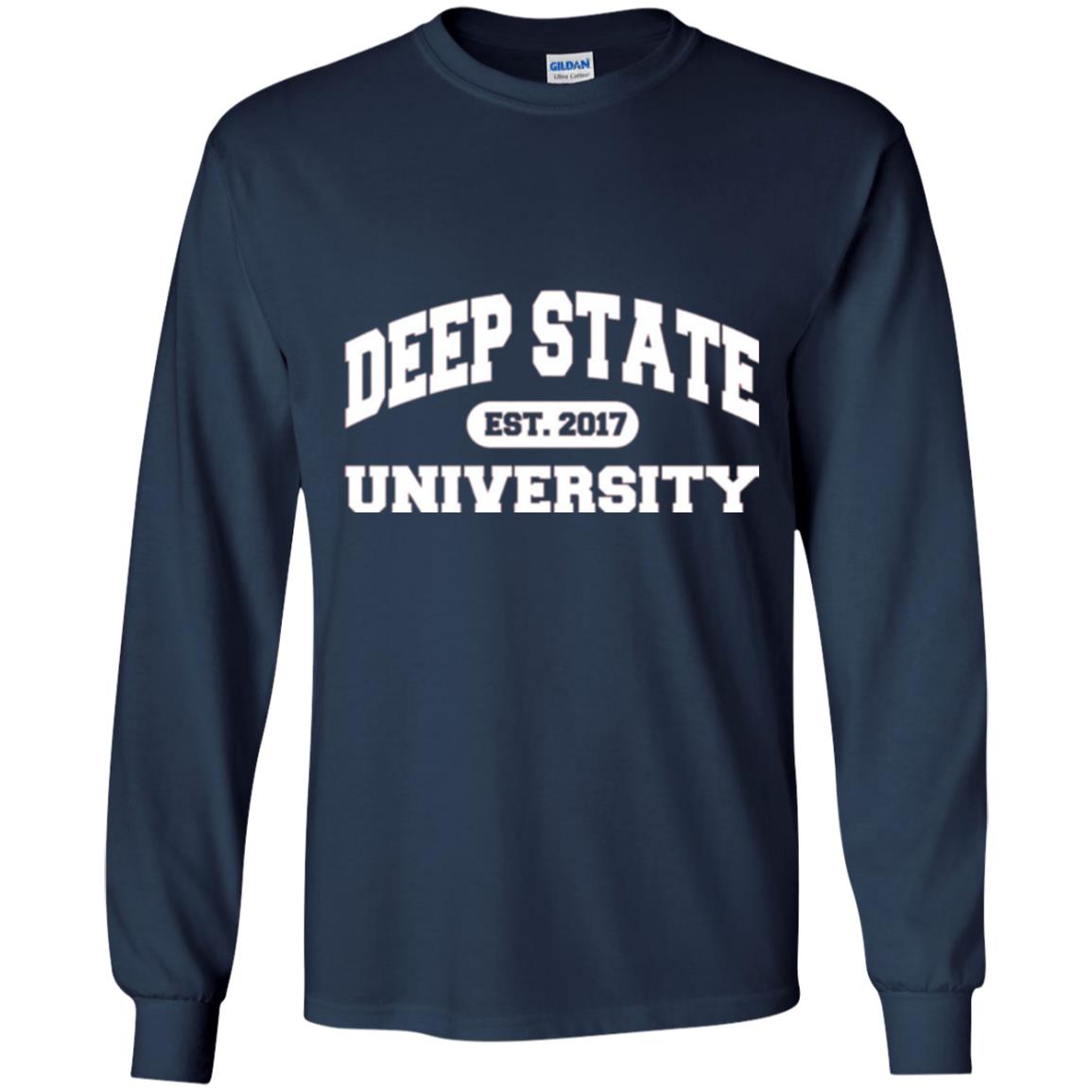 Deep State University T-shirt Navy