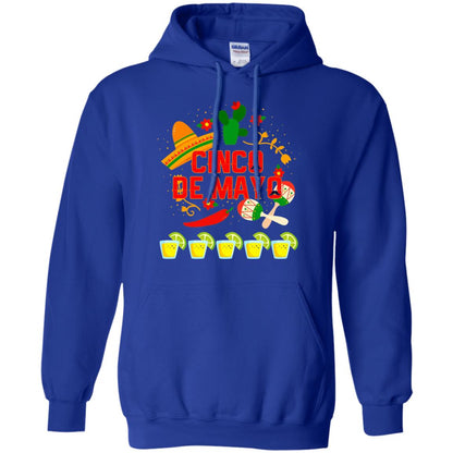 Fiesta Cinco De Mayo T-shirt Royal