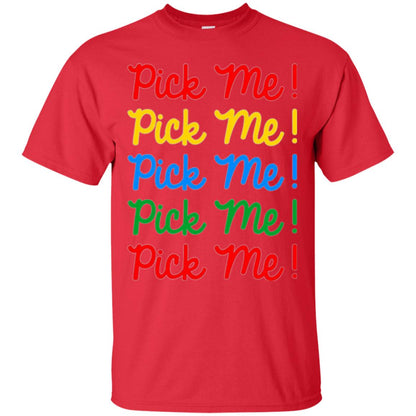 Pick Me Contestant T-shirt Red