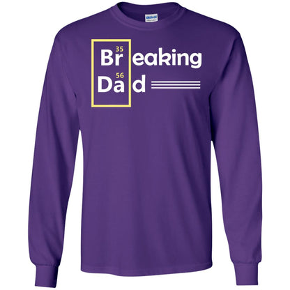 Breaking Dad Father_s Day Shirt Purple