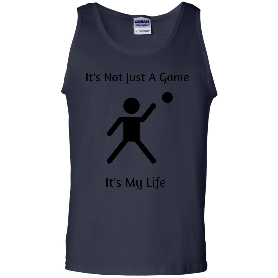 Basketball Shirt Its Not Just A Game Its My Life Navy