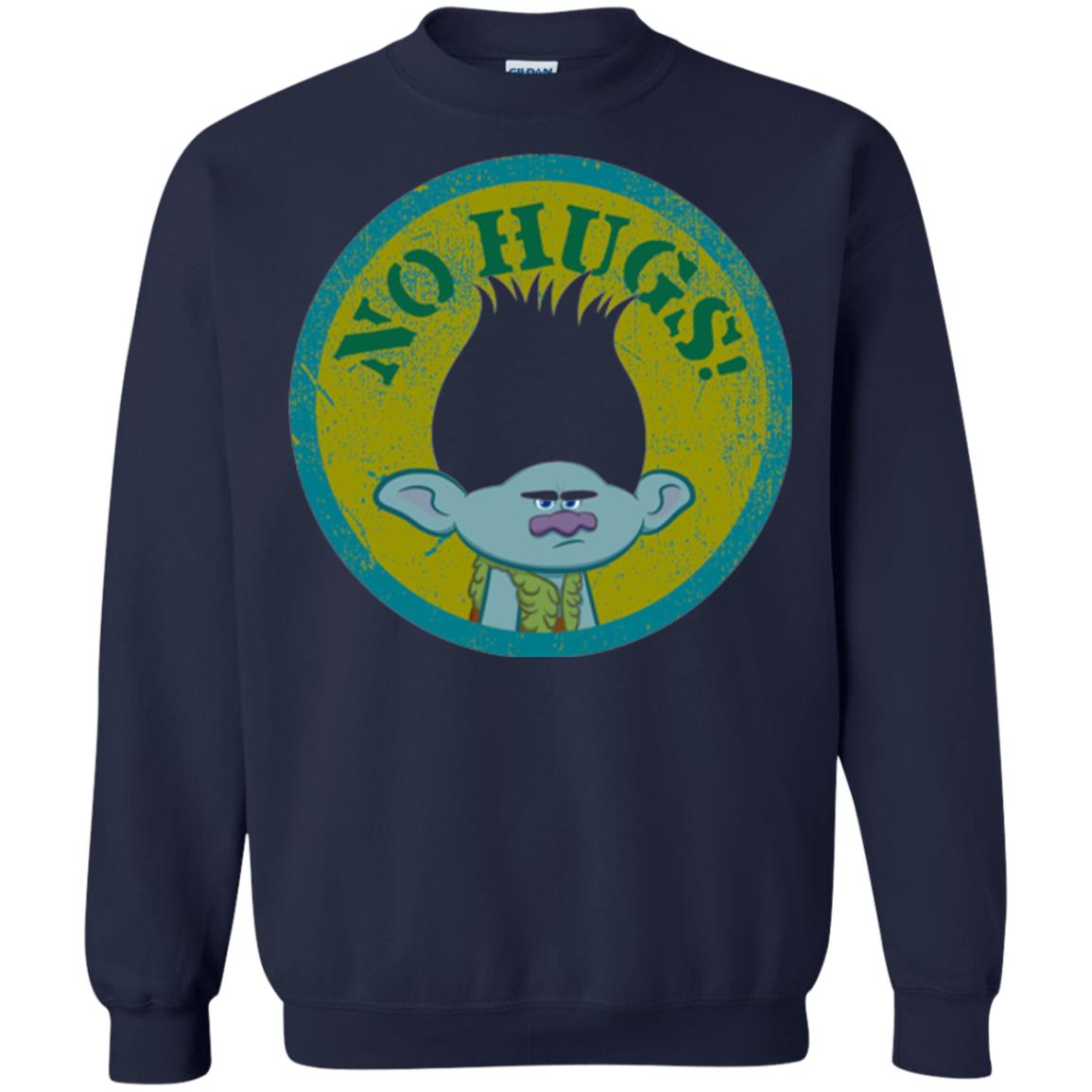 Dream Works_ Trolls No Hugs T-shirt Navy