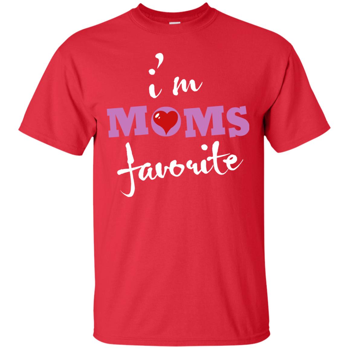 Im Moms Favorite Mommy T-shirt Red