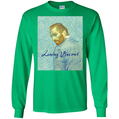 Movie Poster T-shirt Loving Vincent Irish Green