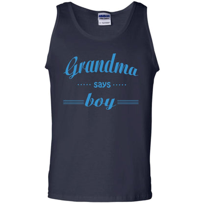 Grandma Say Boy Shirt Navy