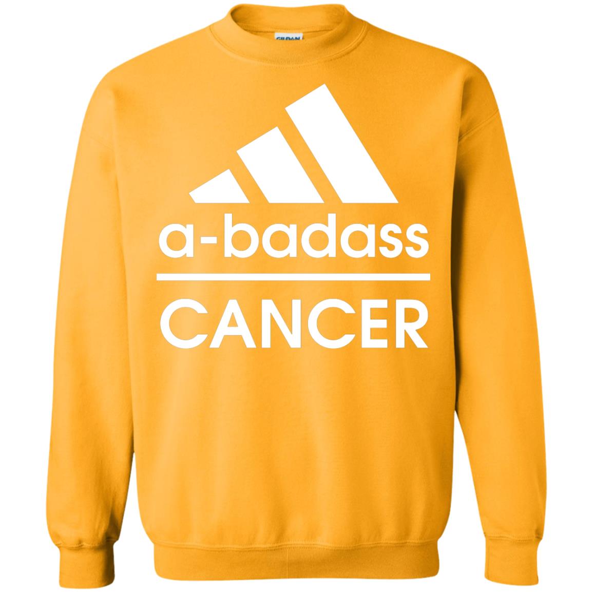 Abadass Cancer Shirt Gold