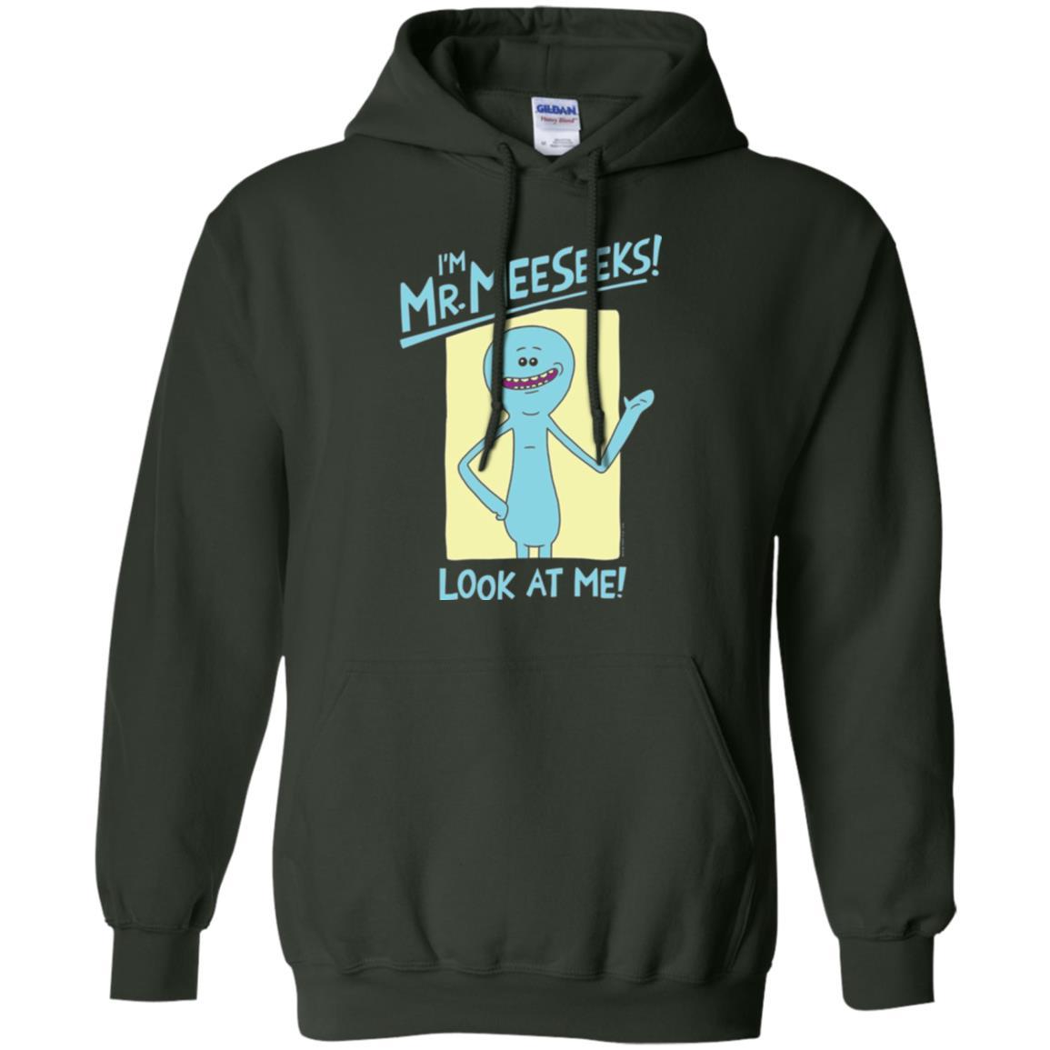 Film T-shirt I'm Mr. Meeseeks Look At Me Forest Green