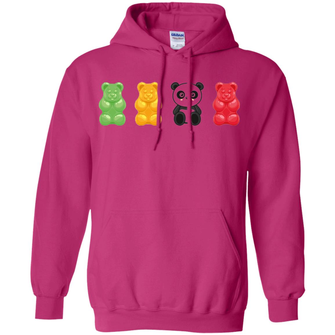 Bear Lover T-shirt Cute Panda Candy Bear Heliconia