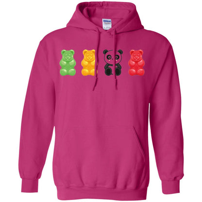 Bear Lover T-shirt Cute Panda Candy Bear Heliconia