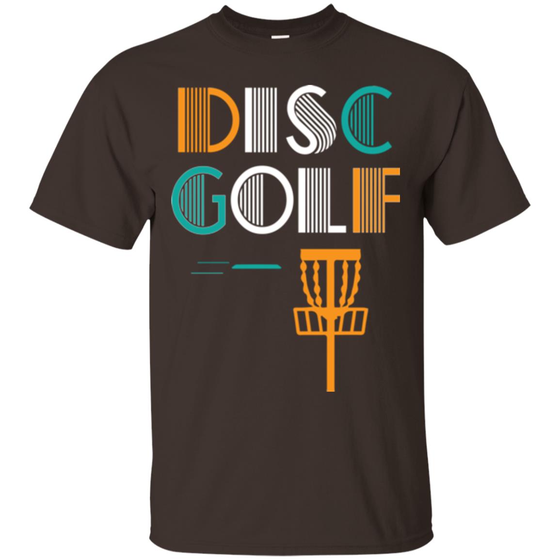 Golf Lover T-shirt Disc Golf Dark Chocolate
