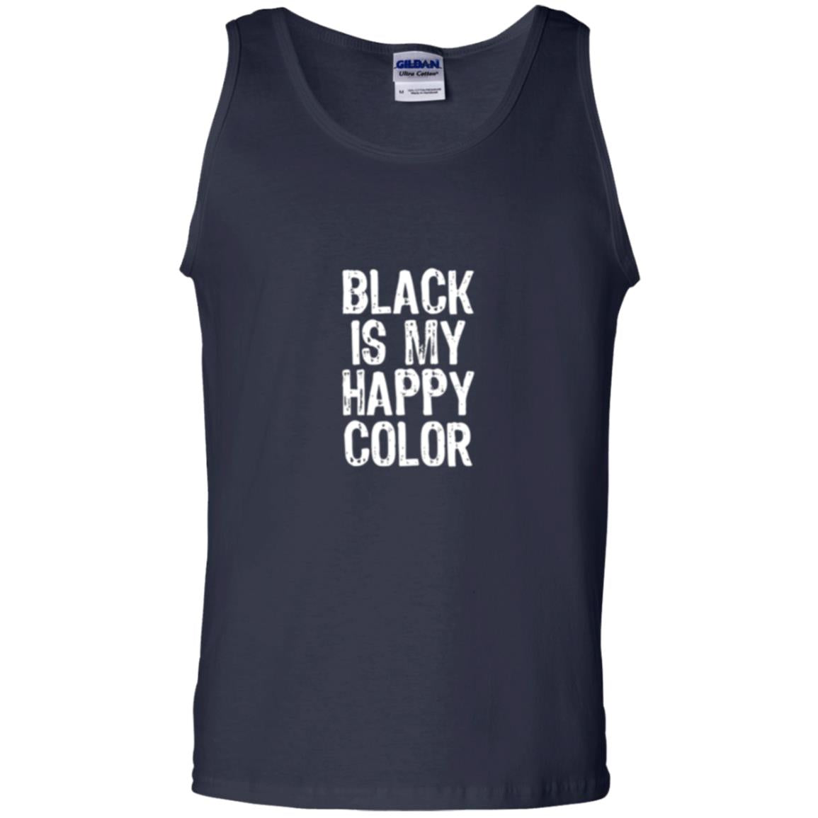 Black Is My Happy Color T-shirt Navy
