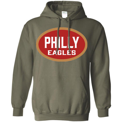 Football T-shirt Philly Eagles Military Green
