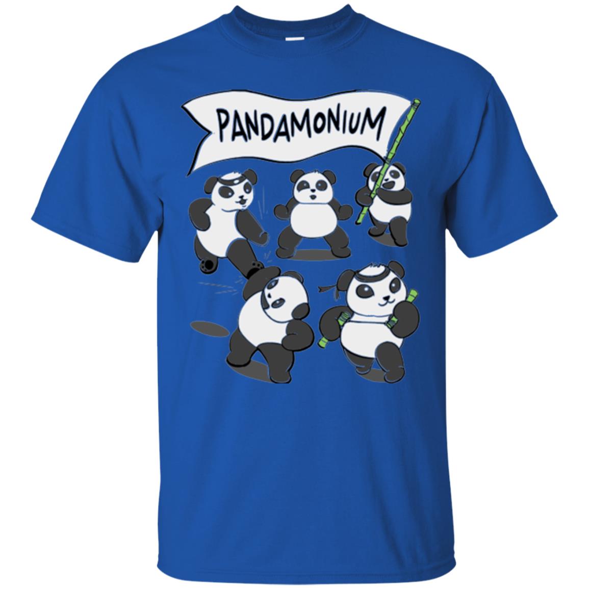 Panda Lovers T-shirt Pandamonium Royal