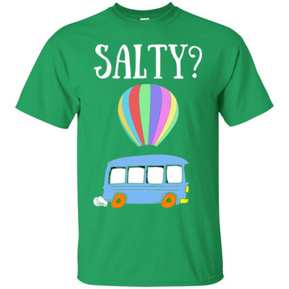 Salty Humorous Parody T-shirt Irish Green