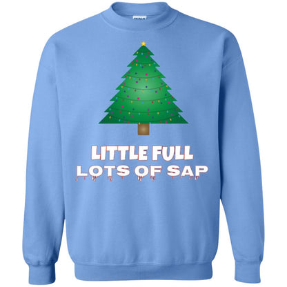 Christmas T-shirt Little Full Lots Of Sap Carolina Blue
