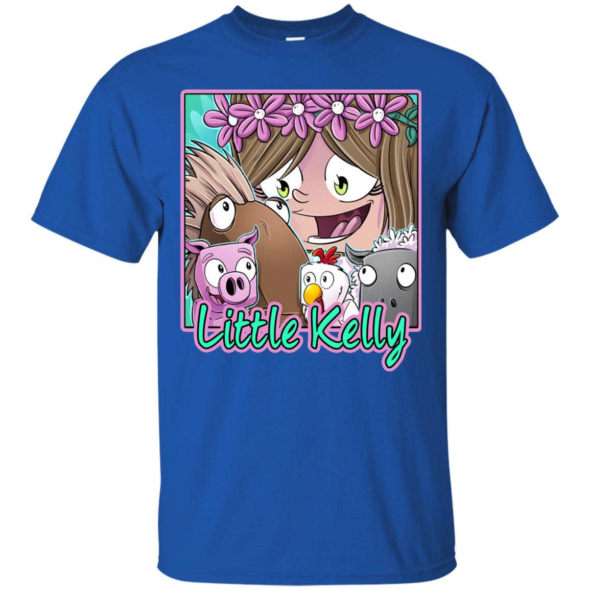 Little Kelly Minecraft Little Club Adventures Shirt Royal