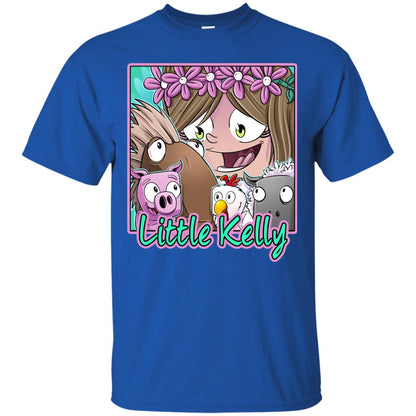 Little Kelly Minecraft Little Club Adventures Shirt Royal