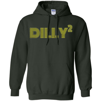 Christmas T-shirt Dilly Squared Forest Green
