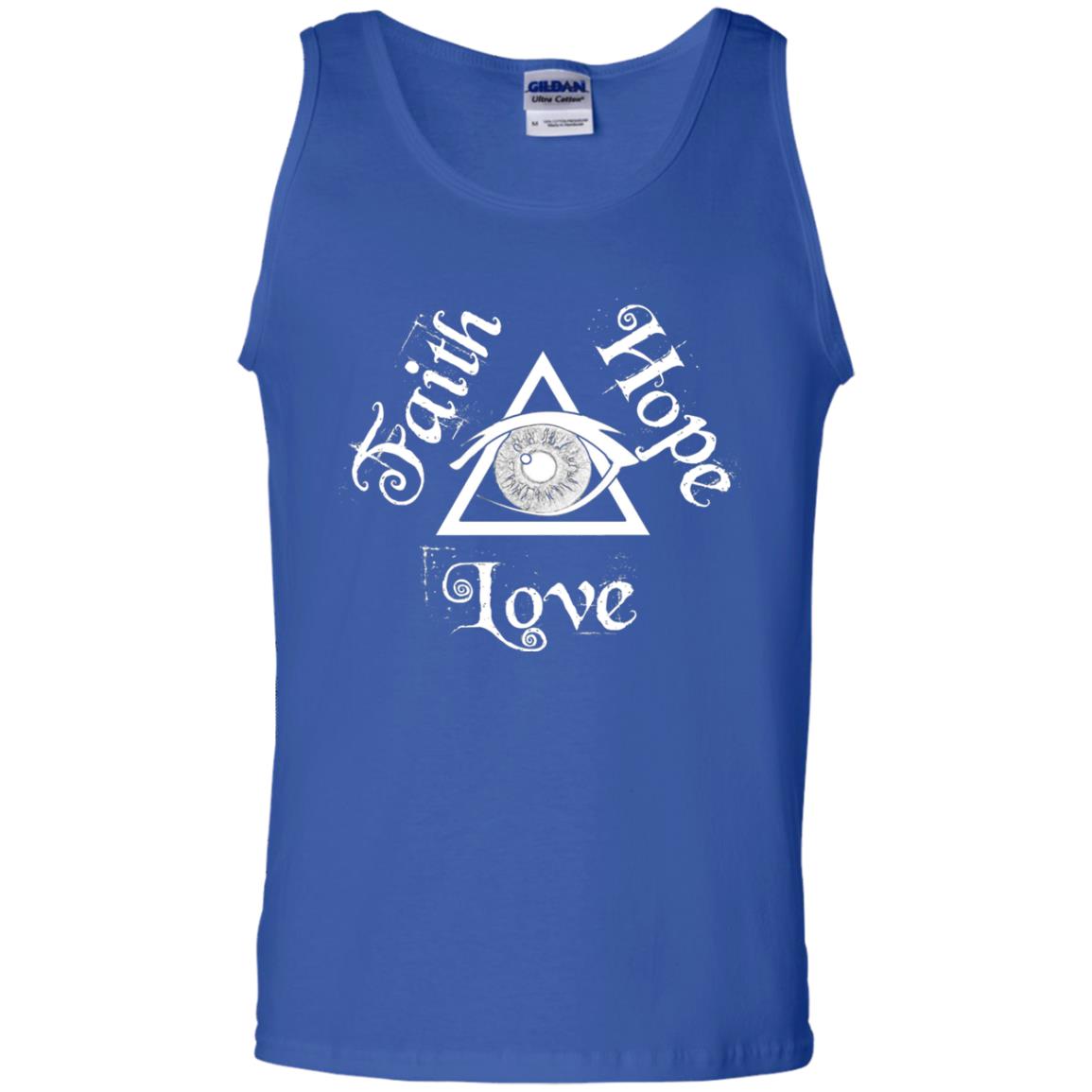 Faith Hope Love Eye Of Providence Esoteric Shirt Royal